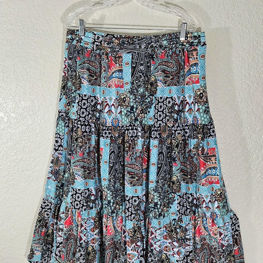 EST 1949 Bohemian Style Layered Skirt - Picture 13 of 14